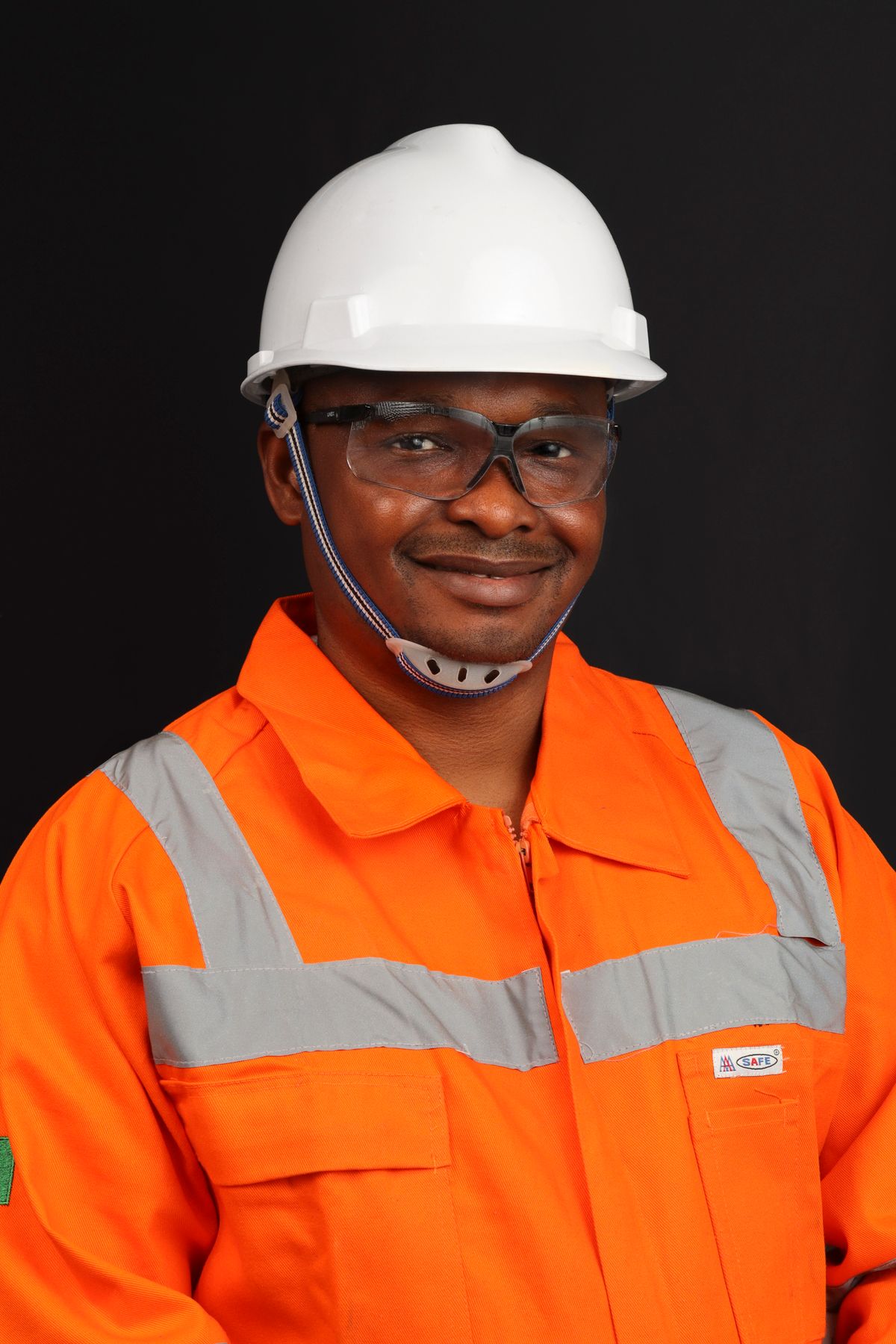 Placeholder stock photo — engineer portrait